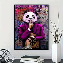 Juego de pintura de diamantes 5D, lienzo de pintura de diamantes de estilo de dibujos animados de perforación completa, bordado de diamantes decoración de pared hecha a mano, adecuado para principiantes, regalo ideal para sala de estar, dormitorio, estudio, sin marco - Multicolor - Ver 3