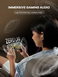 REMAX Type-C In-Ear Wired Earphones (With Microphone)Featuring Bass Stereo Noise-Isolating Design And Noise Reduction Function.Ideal As Sport Earphones Or A Gaming Headset, Compatible With IPhone, Android, Pixel, And Other Audio Recording Devices. - RM-670A - View 6