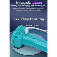 Night Glow Shooting Launcher Toy With High-Speed Rope, Creative Design For Intelligent Stress Relief And Family Interactive Games, Ideal For Parent-Child Activities And Gatherings - 三色螢光棒 - 綠色 - 查看 6