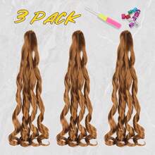 FESHFEN Extensions synthétiques - 30# - Voir 3
