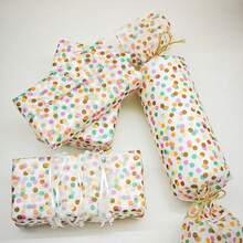 10/30/60 Sheets Of Colored Polka Dot Gift Wrapping Paper, 50cm X 35cm - Perfect For Easter, Weddings, Valentine's Day, Holidays, Birthdays, Bouquet And Shoe Wrapping, Gift Bag Fillers, And Gift Wrapping Accessories. - Color Wave Dots - View 9