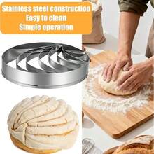 Stainless Steel Mini Sweet Bread Mold, Mexican Bread Cutter, Suitable For Making Mexican Sweet Bread - Silver - View 4