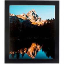ArtToFrames 6x7 inch Satin Picture Frame, 2WOMFRBW26079-6x7(6 x 7" Black) - Multicolor - Ver 9