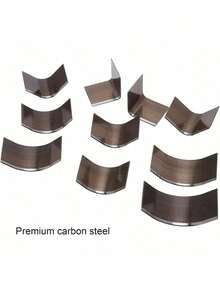 EstiloRecortadora de Bordes de Esquina de Cuero, 10 Uds., Punzón Cortador de Cuero, Herramientas Artesanales de Cuero, Punzón Cortador para Trabajo Manual, Correa, Cinturón, Cartera, Bolso, Billetera de CueVersión mejorada - 1 - Ver 3