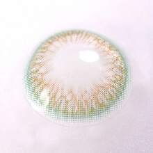 JeweLens 1Pair Cosmetic Color Contact Lens Iris Green Eye Makeup Lenses 14.0mm