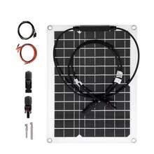 300W Flexible Solar Panel Ultra-Thin 2mm Bendable IP67 Waterproof PV Outputs Stick-On Any Surface Perfect For Roofs