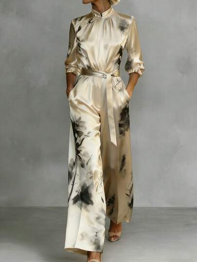 优雅女士交叉蕾丝缎面亮面约会之夜街头风无袖吊带背心，黄色，时尚，奢华，复古，浪漫，休闲，宽松，柔软，舒适，不对称下摆，春夏款