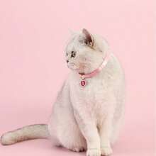 1 Stück Katzenhalsband mit Kunstperle und Zirkonia, süß, leicht, anti-würge, verstellbar, um Ihre geliebte Katze wie eine Prinzessin aussehen zu lassen - Verschiedenfarbig - Übersicht 8