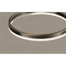 Modern Dimmable LED Ceiling Light, Providing Neutral Light, Warm Light And Warm White Light 3 Modes. Single Ring Design, With Luminous Base (Gold, Black, White), Suitable For Bedroom, Living Room, Foyer, Corridor And Dining Room. Minimalist And Fashionable, 110-240V Voltage, Easy Installation, Wide Lighting Coverage. - Multicolor - View 11