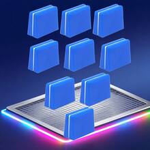 9 件套 ESOLOSK DJ 混音器推杆 - 彩色编码推子和旋钮（红、橙、黄、绿、蓝、紫、黑、白、灰）- 防滑握柄，免工具安装，兼容 DJ 控制器、音频混音器、DAW 软件 - Ableton、FL Studio、Logic Pro X - 专业及家庭录音室配件，音乐制作人 - 彩色 - 查看 20