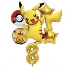 Pattern 3D Foil Balloons, Suitable For Birthday Party, Cartoon Balloons - Multicolor - View 12