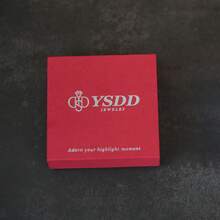 1件奢华4*0.3克拉圆形莫桑石钻石十字架吊坠项链，实验室合成D色VVS1净度莫桑石，925纯银镀铂金，百搭女士项链，情人节、生日、毕业礼物佳选，附带证书 - 金色 - 查看 4