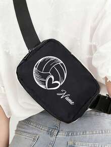 DIY Custom White Jumpsuit Waist Bag, Fashionable Item, Classic Multifunctional. Use This Waterproof Multifunctional Crossbody Bag To Keep It Fashionable And Orderly! Gifts For Family And Friends