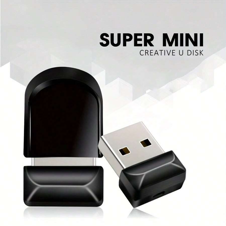 1 ổ USB Flash Drive, dung lượng tùy chọn: 1GB, 2GB, 4GB, 8GB, 16GB, 32GB, 64GB, 128GB, tốc độ cao USB 2.0, chất liệu kim loại, tương thích với PC/Laptop/Máy tính bảng/Điện thoại/Hệ thống âm thanh ô tô/Máy chơi game/Thiết bị âm thanh - Lưu trữ tập tin của bạn một cách an toàn!