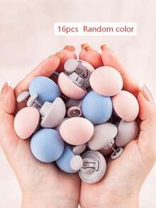 8/16pcs Quilt Clips, One-Click Release Mushroom Quilt Clips, Invisible Anti-Slip Safety Clips, Fixing Quilt And Bedsheet, Prevent Sliding, Detachable And Reusable, Suitable For Home Bedroom Bedding Mattress - Quilt Fixer - View 9