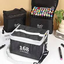 24/30/36/60/80/120 Colores Marcadores de Arte Permanentes de Doble Punta, Adecuados para Adultos, para Pintar, Bosquejar, Dibujar, Hacer Diarios, Tomar Notas, Planificar, Útiles Escolares, Regalos y Sorpresas de Navidad, Día de San Valentín, Cumpleaños