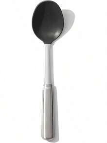 Cuchara de cocina de silicona de acero - Cuchara de acero de silicona - Ver 7