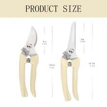 2把装园艺修枝剪手持式重型园艺旁路修枝剪树木修剪器修枝剪手持式修枝剪 - 彩色 - 查看 2