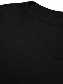 Men Quantum Physics Graphic T-Shirt I Am Here Science Design With Wave Particle Symbols Black Crewneck Short Sleeve Tee Regular Fit All-Season Casual Shirt Perfect Gift For Science Lovers Fathers Friends Men Size S-3XL - 黑色 - 查看 4