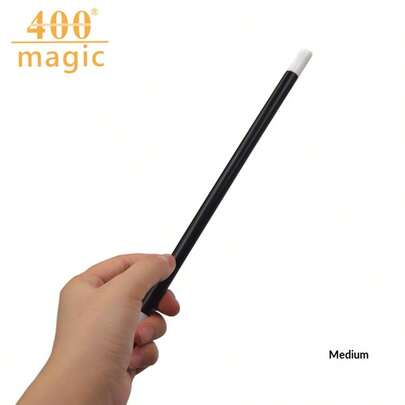 2026 New - 1pc Professional Magician Wand | Medium Size Retractable Sponge Magic Stick | Close-Up & Stage Vanishing Magic Trick Prop For Performers & Beginners - Perfect Gift - Birthday Gift - Boy's Gift - Girl's Gift - Easter Gift