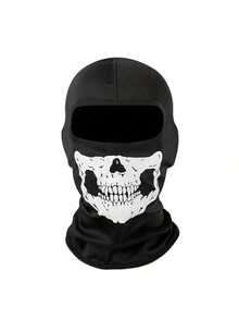 1/2/3/4pcs Unisex Skull Face Mask Balaclava, Suitable For Cycling, Hiking, Party, Skiing - Multicolor - View 11