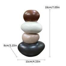 1pc Vase, 1 Pair Deer Resin Sculpture Set, Geometric Vase Theme Decor, Vase Cannot Hold Water, Only For Decorative Artificial Flowers. Suitable For Various Room Types, Fit For Christmas, Thanksgiving, New Year And General Holiday Decoration, No Power Required Home Decor Room Decor Flower Vase Glass Vase - Fortune Vase (without Flower Arrangement) - View 10