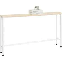 SoBuy Mesa Consola Mesa de Entrada Consola Recibidor Estrecha Mesa de Sofá Delgada para Sala de Estar(Madera Natural FSB19-Z) - 1 - Ver 11