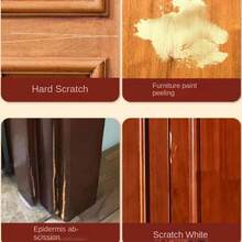 1pc Furniture Repair Marker Pen, Suitable For Wood Cabinet, Floor Repair And Filler Stick, Scratch Remover Kit, Repair Paint Pen, Composite Material Repair, Essential Tool For Home & Men