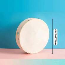 1pc 4/6/7/8/9/10 Inch Wooden Hand Drum, Musical Game Toy Percussion Instrument - Multicolor - View 7