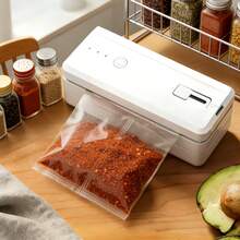 Portable Sealing Machine, 1300mAh Battery, USB Rechargeable, Quick Sealing, Ideal For Resealing Snacks And Plastic Bags To Keep Food Fresh, Perfect For Kitchen Use, Mini Food Storage Sealer, Great For Holiday And Birthday Gifts - Multicolor - View 5