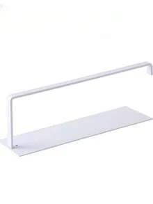 Self-Adhesive, No Drill Paper Towel Holder - This Heavy Duty, Damage-Free Wall-Mounted Towel Rack Is Suitable For Bathroom And Kitchen, With Strong Adhesiveness, Fresh-Keeping Film Structure, And Shelf-Like Design For Easy Installation Without Screws Or Other Hardware Tools.