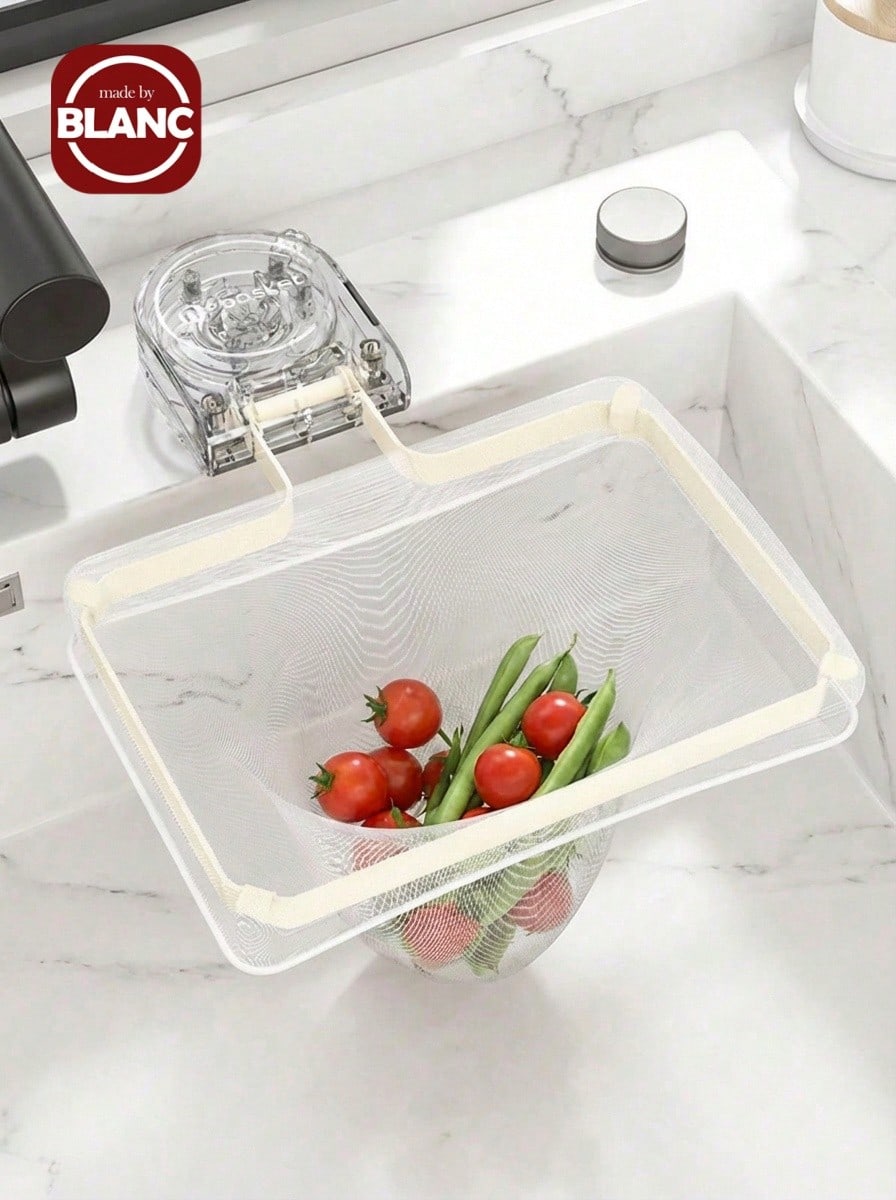 Sink Drain Strainer Basket For Food Waste, Suction Type Kitchen Food Catcher Filter - Multicolor - View 1