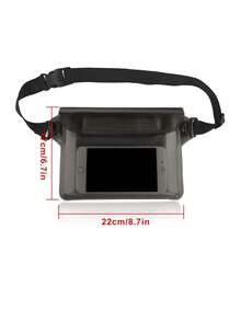 防水腰包，户外防水包，EVA游泳腰包，防水手机收纳袋，轻便密封拉链袋 - 适合徒步、旅行、海滩、户外活动、划船、皮划艇、游泳、露营、野餐等 - 沙滩腰包，是户外水上运动、沙滩派对、情人节、母亲节、独立日、感恩节的理想之选