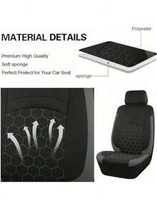 Car Seat Cover - 灰色的 - 查看 3