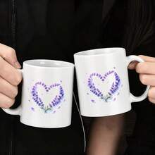 8pcs/Set UV DTF Heat Transfer Stickers, Valentine's Day Purple Heart Wreath Series Design, Cartoon Pattern, Waterproof Scratch-Resistant 3D Vinyl Film Stickers, Suitable For Glass Cups, Mugs, Refrigerators - High Quality Stickers, DIY Art Crystal Stickers