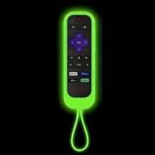 1pc Silicone Remote Control Cover Compatible With TV Remote, Glow-In--Dark Remote Holder Streaming Stick 4K, 4K+, Premiere, Streambar, Simple Remote/Voice Remote With Lanyard - 彩色 - 查看 8