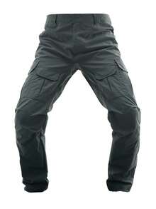Men's Tactical Cargo Pants 8 Multi-Pocket Loose Fit Lightweight Ripstop Outdoor Hiking Military Combat Work Trousers With Large Pockets For Daily Wear Streetwear Jogger Durable Comfort Fit,Pants For Men - Xám - Xem 2