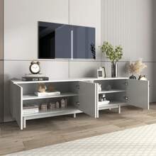 Television Stands & Entertainment Centers - White - View 4