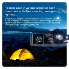 DELI 3662A Flashlight: Dual-Lamp High-Intensity Illumination, Large-Capacity Battery With Fast Charging, High-Brightness LED Light, Versatile For Both Standing And Lighting Applications. - Blue - View 4