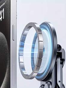 1pc 3-In-1 Foldable & Adjustable Height Magnetic Multi-Function Stand, Suitable For Smartphones, Tablets, Computers And Laptops, Provides 8 Height Adjustment Settings, Ergonomic Design, Stable As An Easel, Strong Magnetic Force, Quick Positioning, More Elegant And Convenient. - Multicolor - View 9