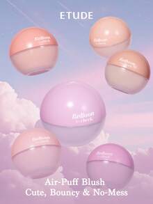 ETUDE 伊蒂之屋空气慕斯腮红 - 轻盈如云的腮红色号，持久自然腮红 - #Candy Pink - 查看 8
