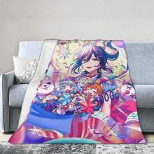 Bang Dream Fleece Blanket - Soft, Lightweight, Comfortable For All Seasons | A Perfect Choice For Travel, Sofa, Bed, And Office Decor | An Ideal Birthday Gift - 彩色 - 查看 1