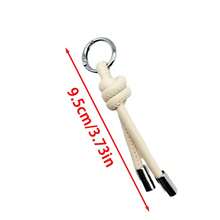 1pc New Fashionable Keychain Pendant, Simple And Creative Leather Keychain Pendant