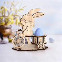 New - Bunny Egg Holder - Easter Bunny Egg Stand - Easter Egg Stand Set - Recommended Holiday Gift - Multicolor - View 9
