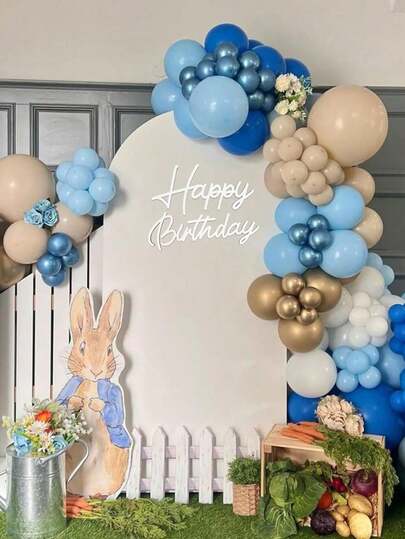 1 pieza Letrero de madera "Feliz Cumpleaños", letras de madera huecas blancas "Feliz Cumpleaños", decoración de fiesta de cumpleaños estilo vintage rústico, utilería para fotografía (Blanco)