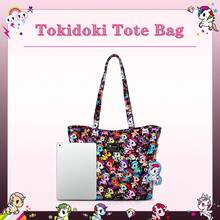 Official Tokidoki Tote Bag With Unicorno Keychain, Cartoon Canvas Bag Handbag Large Capacity Shoulder Bag For Women Girls - Đỏ - Xem 5