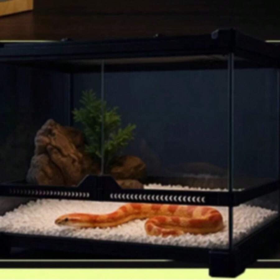 Pet Reptile Terrarium Bedding - Tofu Substrate, Cotton Pad, Odor Eliminating Mat