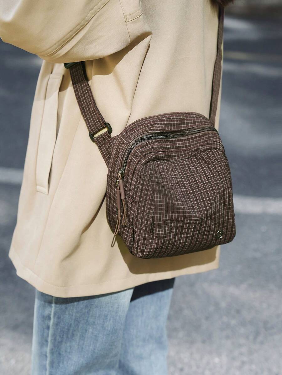 Women's Crossbody Bag, New Style, Minimalist And Versatile Bucket Bag, Fashionable And Niche, Single-Shoulder Bag, Suitable For Outings, Travel, Carrying Phone, Keys - Multicolor - View 1