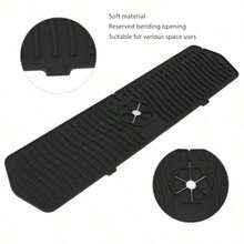 Kitchen  &  Protector Contra Salpicaduras para Grifo de Fregadero de Cocina Almohadilla de Silicona para Grifo Alfombrilla de Secado para Grifo de Grifo Bandeja Recogegotas Soporte de - como en la foto - Ver 7