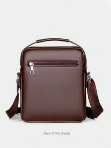 1pc 10-Inch Men's Messenger Bag, Business Shoulder Bag, Office Briefcase, Large Capacity Laptop Tote, Conference Bag